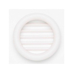 Lot de 4 grilles d'aération abs naturel Diam.4 cm - 