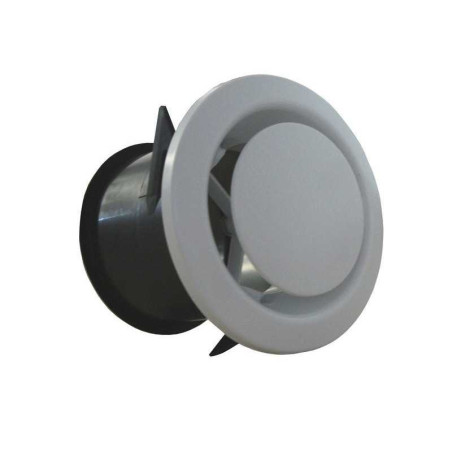 Bouche d'extraction pvc s&P, diam. 125/125 mm ber 125 p