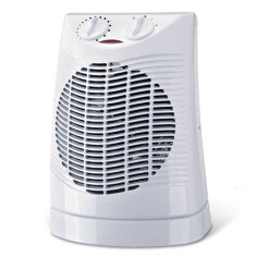 Radiateur soufflant électrique pour salle de bains 2000 W blanc - 
