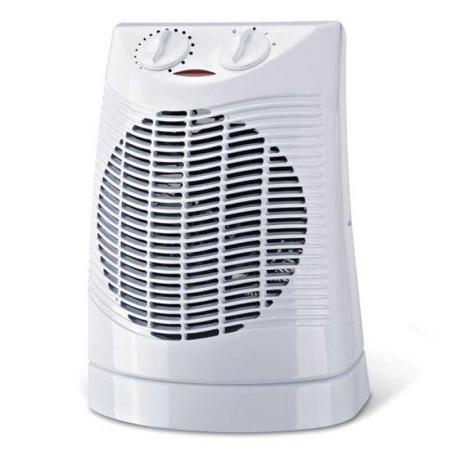 Radiateur soufflant électrique pour salle de bains 2000 W blanc - 