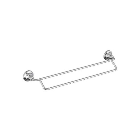 Porte serviette double fixation au choix Charm 50 cm chromé