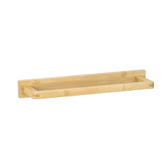 Porte serviette étagère fixation au choix Inbara 40cm bambou WENKO - 