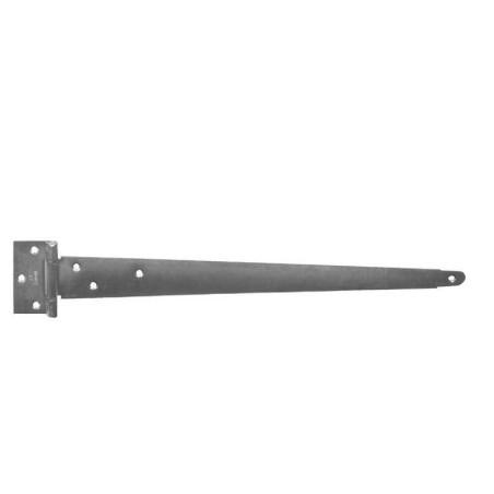 Penture anglaise légère en acier Zingué pour meuble / pour coffret / pour porte, L.120 x l.60 mm
