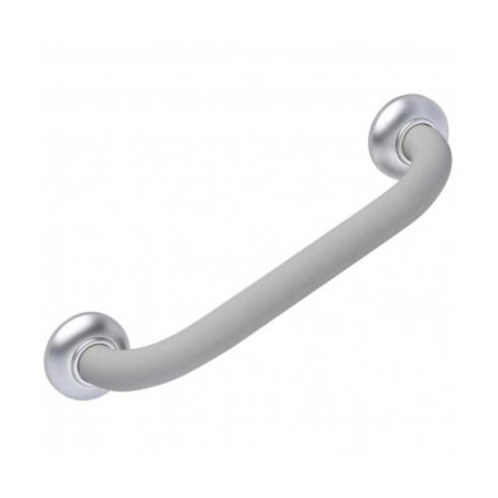 Barre d'appui droite soft 300mm,aluminium,gris