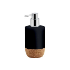 Distributeur de savon odemira noir/naturel à&nbsp; poser - 