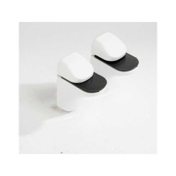 Support pinces blanches - 