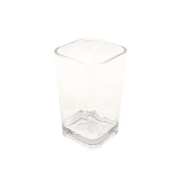 Gobelet claire acrylique transparent - 
