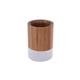 Gobelet en bambou blanc james - 