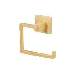 Anneau porte serviette fixation au choix Inbara bambou WENKO - 
