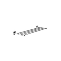 Classica porte-serviette bain chromage brillant - 