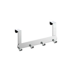 Crochet pour salle de bains sur porte multiple Essential chromé - 