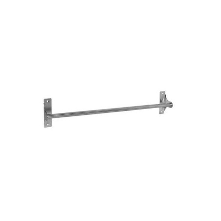 Porte-serviettes 1 barre fixe Loft chrome brosse