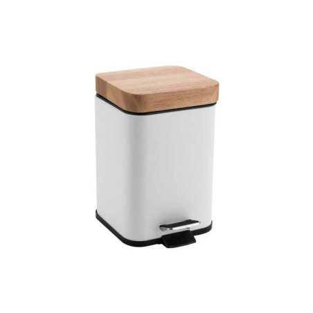 Poubelle de salle de bain 3 L blanc SENSEA SCANDI