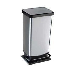 Poubelle de cuisine 40 L à&nbsp; Pédale Rotho Polypropylène - 