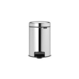 Poubelle de salle de bains 3 l brilliant steel bRABANTIA pedal bin newicon 3l - 
