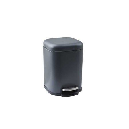 Poubelle de salle de bains 6 l gris SENSEA Remix - 