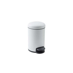Poubelle de salle de bains blanc Easy 3L - 