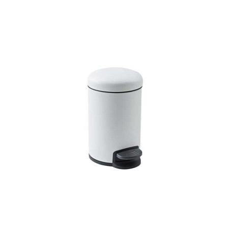 Poubelle de salle de bains blanc Easy 3L