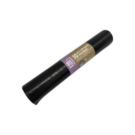 Sacs-poubelle 120L noir - 