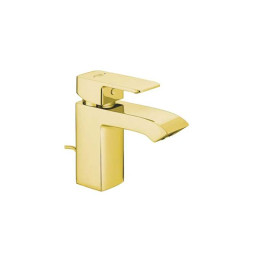 Mitigeur lavabo monocommande profilé star doré - 