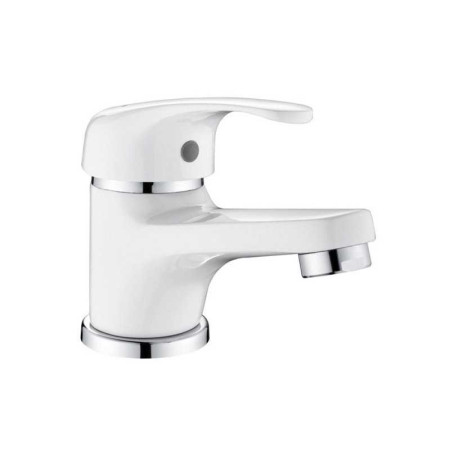 Mitigeur lavabo natu blanc brillant - 