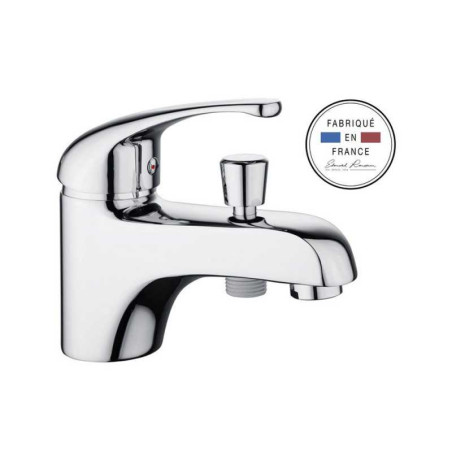 Mitigeur monotrou de baignoire chrome Fira
