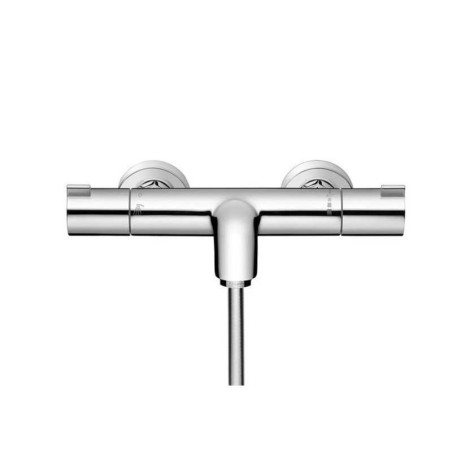 Mitigeur thermostatique de baignoire chromé, HANSGROHE myfox