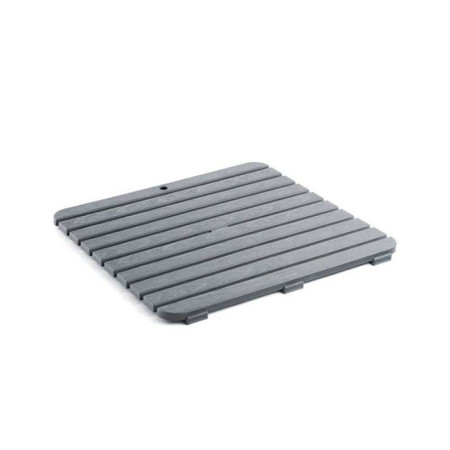 Caillebotis 55X55 cm gris - 