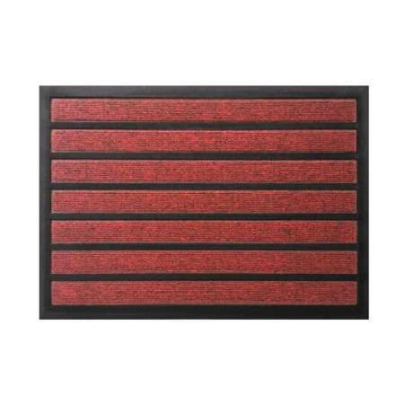 Tapis 40x60cm rouge combi absorbant - 