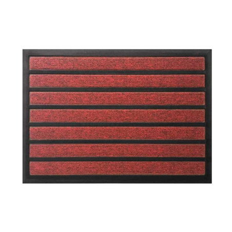 Tapis 40x60cm rouge combi absorbant