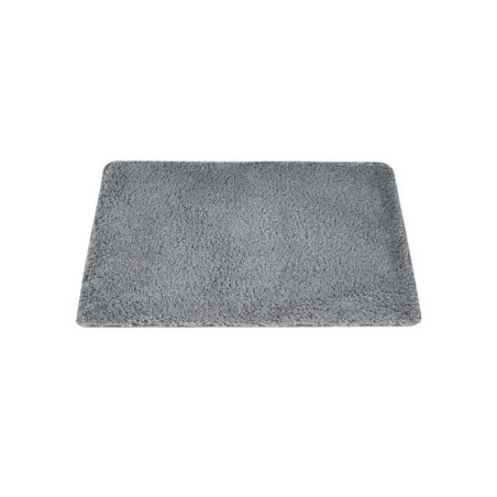 Tapis de bain 50x80 cm gris, Icone nORASIA