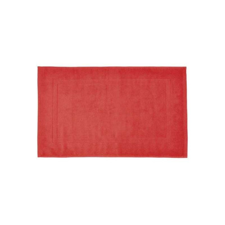 Tapis de bain 50x80 cm rouge, terry