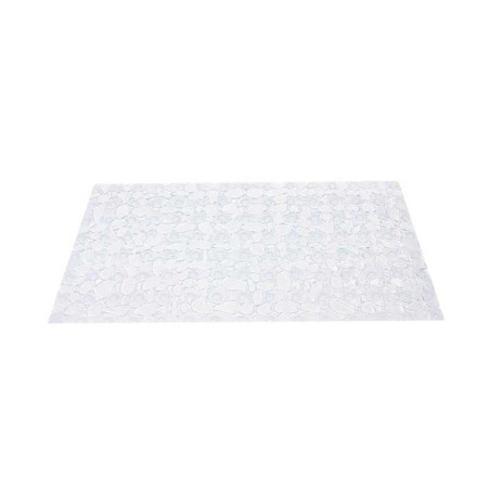 Tapis de bain transparent stone