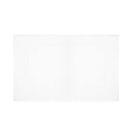 Tapis salle de bain terry 50x80cm blanc - 