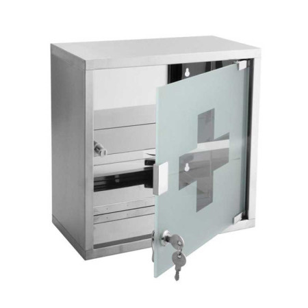 Armoire de salle de bains 30x30cm roma chrome - 