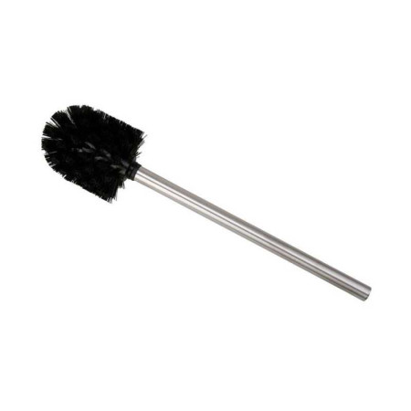 Brosse wc chrome noir - 