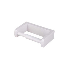 Dérouleur à&nbsp; papier WC plastique sans couvercle blanc funky - 