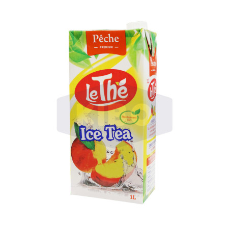Le thé ice tea pêche en brique 1L