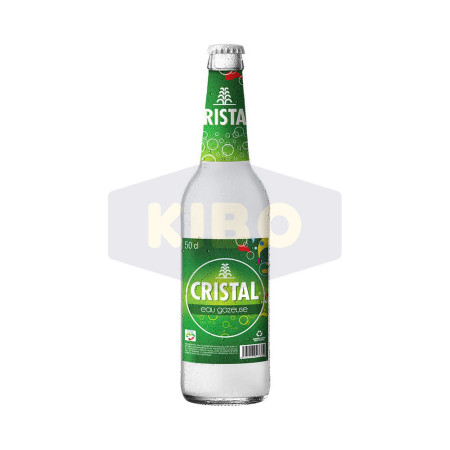 Boisson gazeuse cristal en verre 50cl