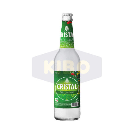 Boisson gazeuse cristal en verre 50cl