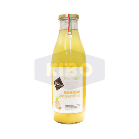 Pur jus de fruits ananas gingembre bio 1L