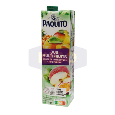 Jus multi fruits en brique 1L