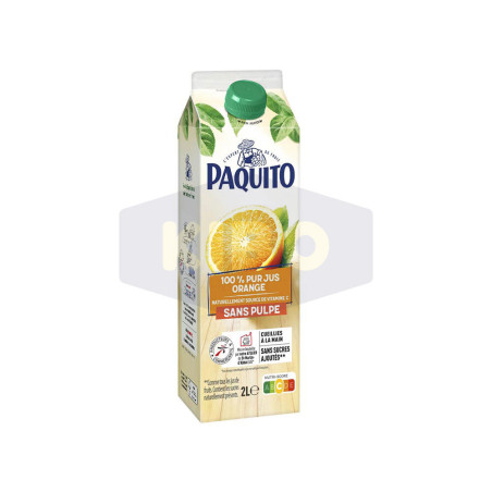 Pur jus orange sans pulpe 2L