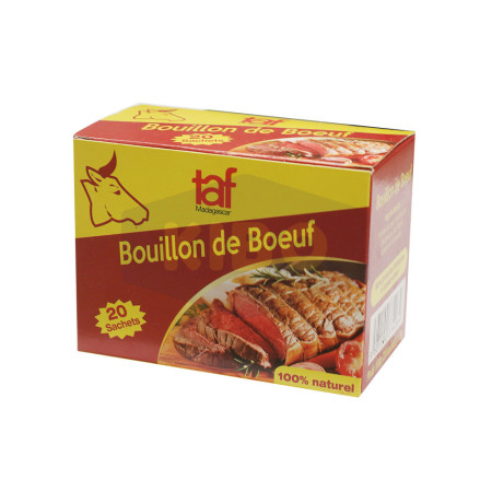 Bouillon de buf en étui x20 sachets