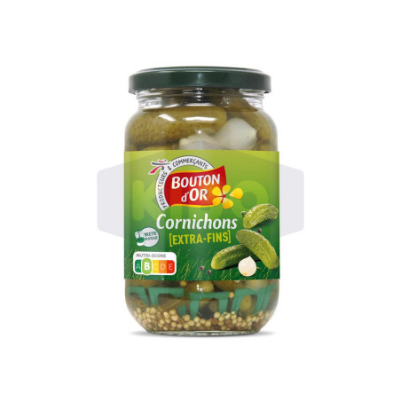 Cornichons croquants extra-fins 360g