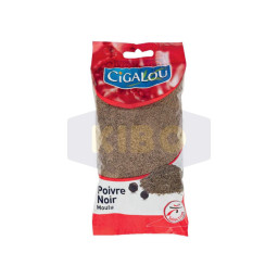 Poivre noir moulu en sachet 200g