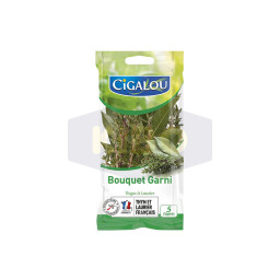 Bouquet garni thym et laurier 5 fagots 12g