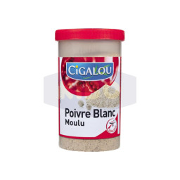 Poivre blanc moulu 100g