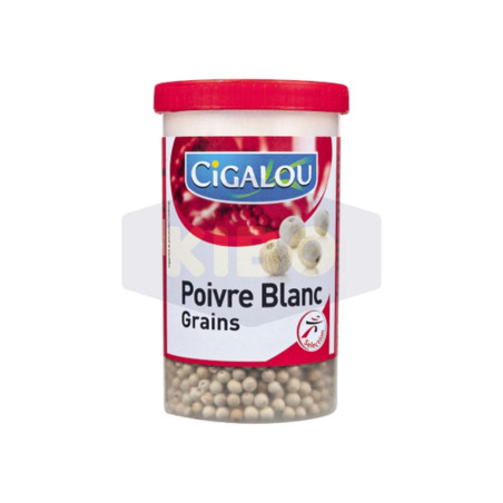 Poivre blanc grains 100g