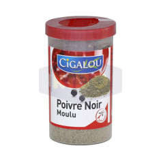 Poivre noir moulu 100g